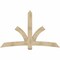 Ekena Millwork Davenport Rough Sawn Timber Gable Bracket, Douglas Fir, 84"W x 53"H x 4"D x 6"F, 15/12 Pitch GBW084X53X0406DAV00RDF - alternate 1